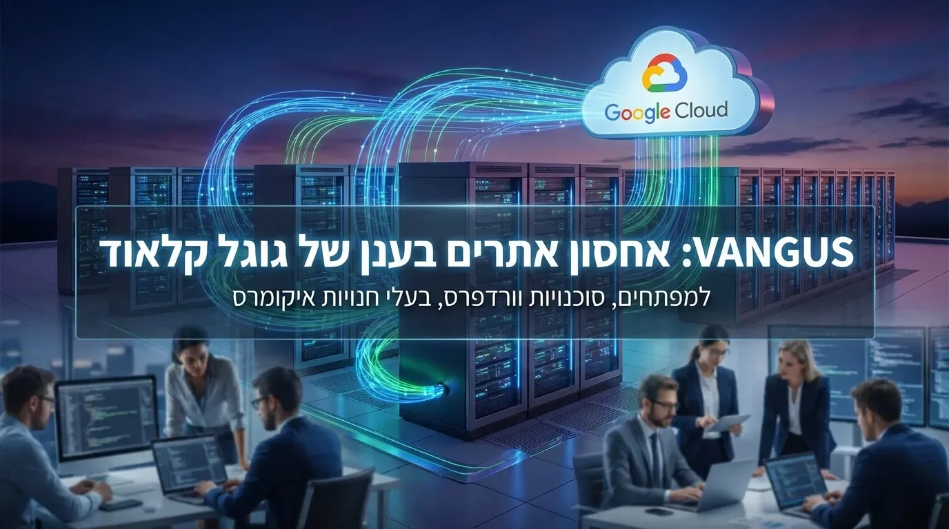 תשתית אחסון וורדפרס מנוהל בענן של גוגל קלאוד