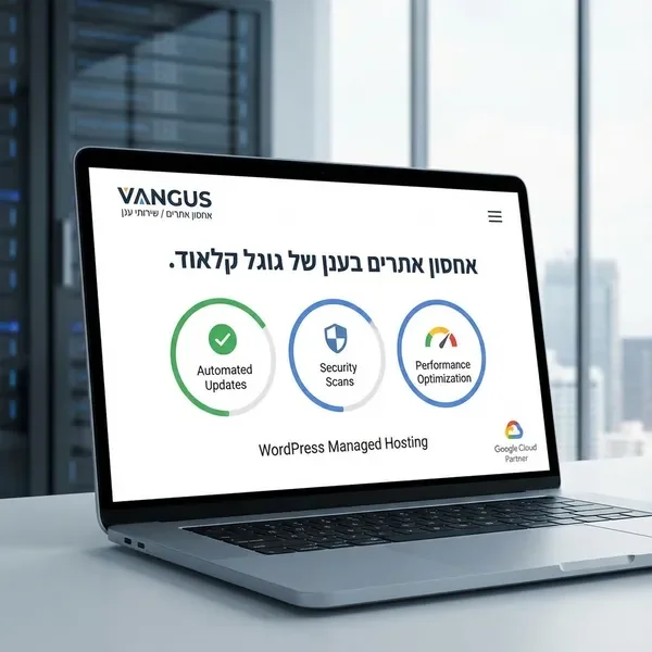אחסון וורדפרס מנוהל עם ניהול אוטומטי